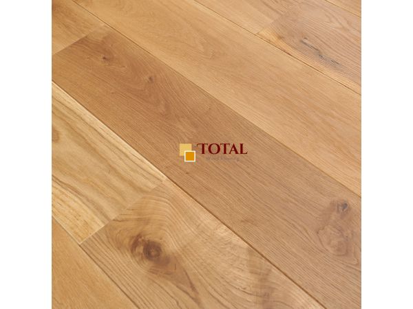 Natural Engineered Oak Oiled Wood Flooring  Side View