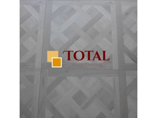 SPC Versailles Panel 600x600x6.5mm/0.5mm (1.5mm XPE backing), Silver Grey