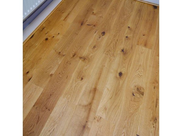 Natural Engineered Oak Oiled 20/6mm By 190mm By 1900mm Rustic Grade