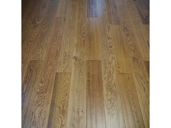 Engineered Oak Golden Hand Scraped Handscraped Lacquered 18/5 x 125 x RL