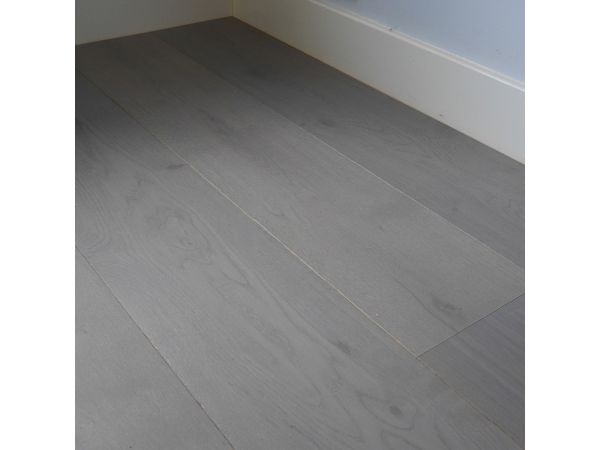 Engineered Oak Napoli Dark Grey, Multiply (Lightly Brushed) 15/4 x 242 x 2350mm Italy Made