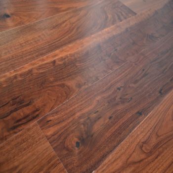 Engineered  American Walnut Lacquered 20/4 x 190 x 1860mm